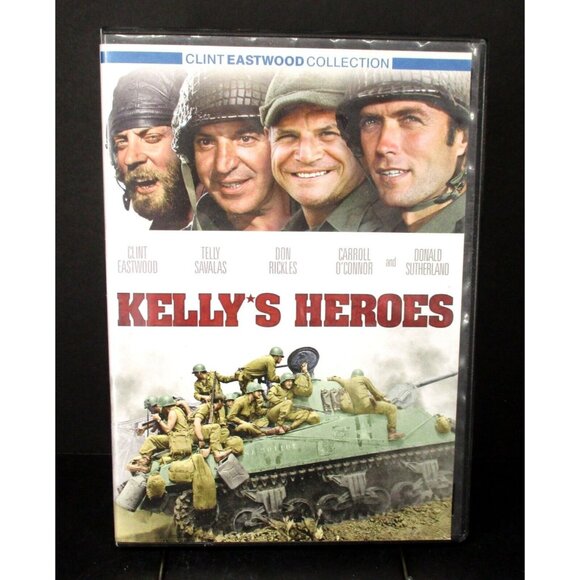 Kelly's Heroes (DVD, 2010, Clint Eastwood Collection) Telly Savalas - Picture 1 of 3